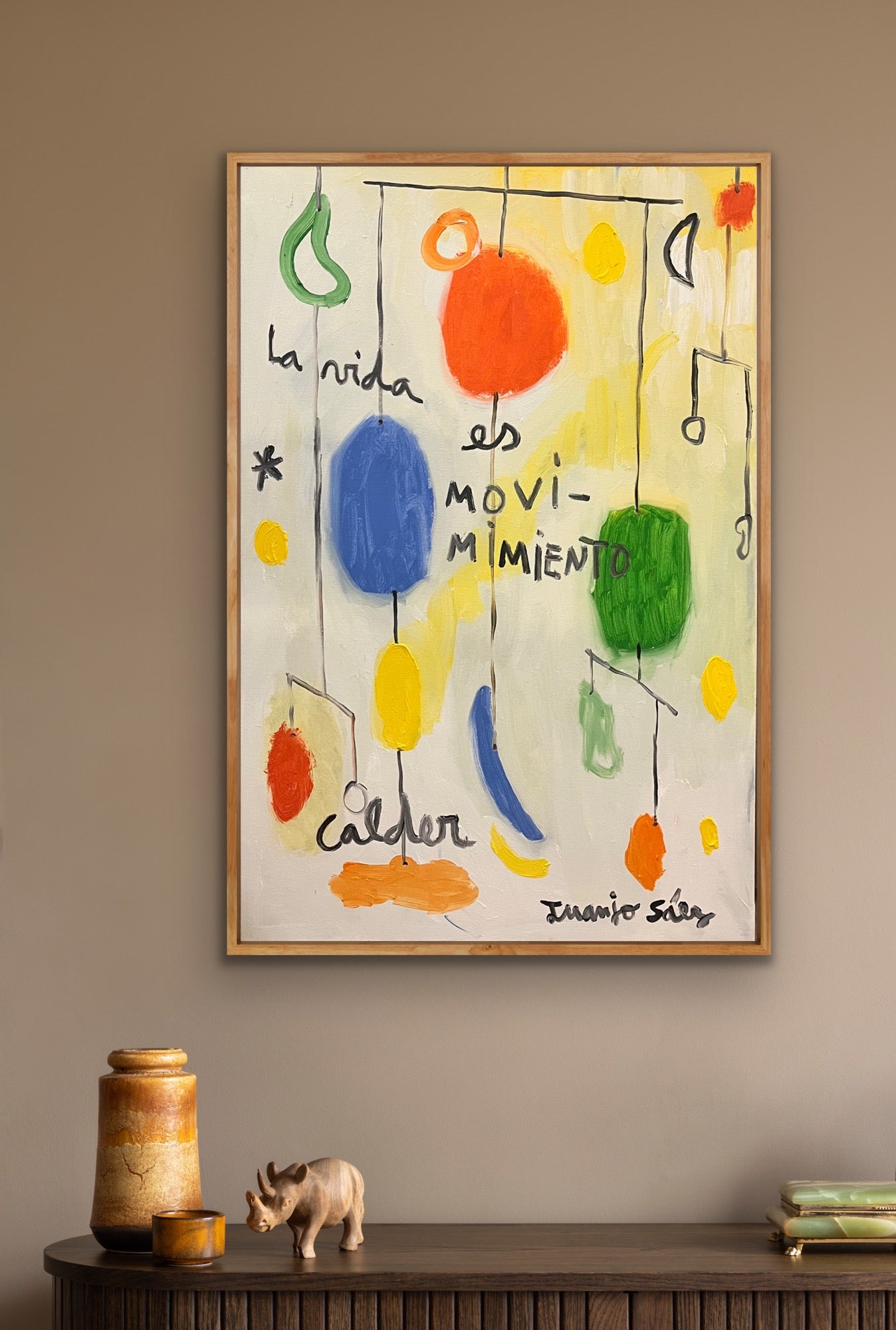 La vida es Movimimiento (Homenaje a Calder)