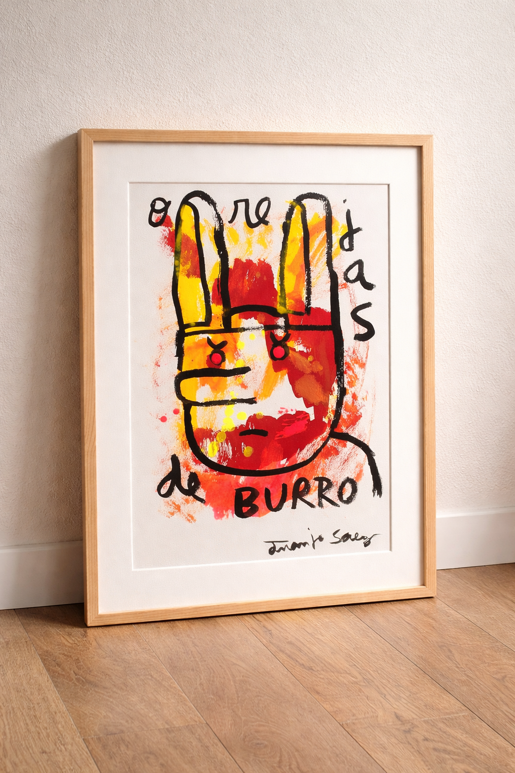 Orejas de burro.