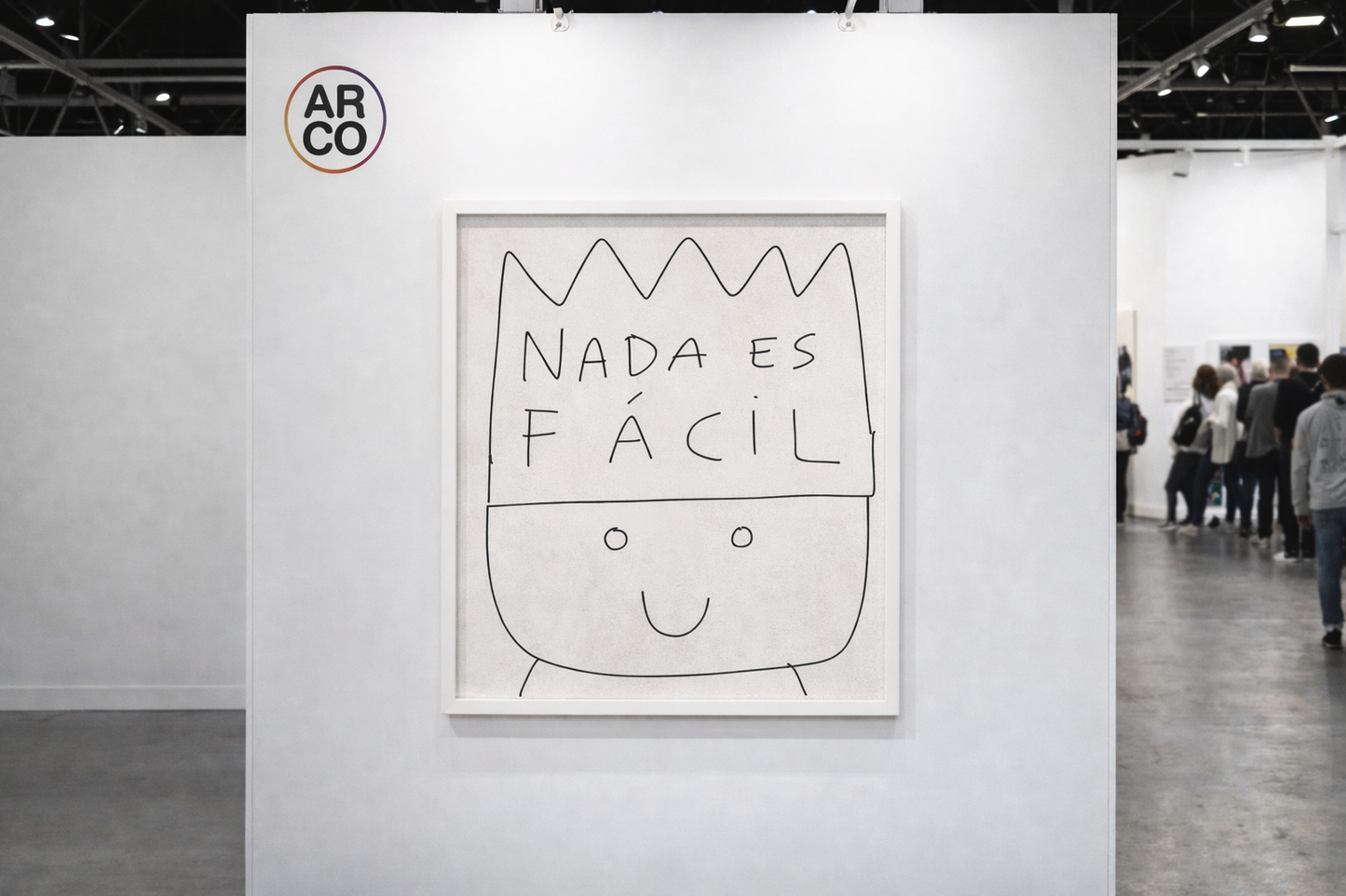 Nada es fácil · Obra digital imprimible · Juanjo Sáez