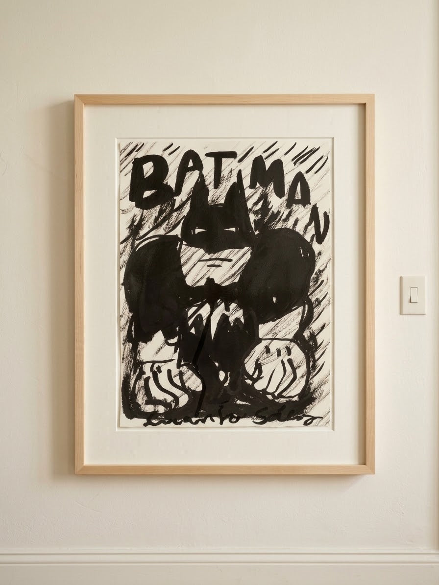 Batman bajo la lluvia · VENDIDA · Juanjo Sáez