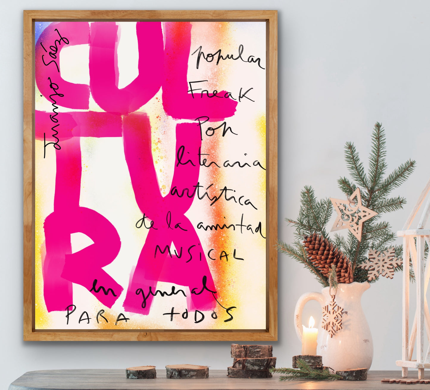 Cultura · Obra digital imprimible · Juanjo Sáez