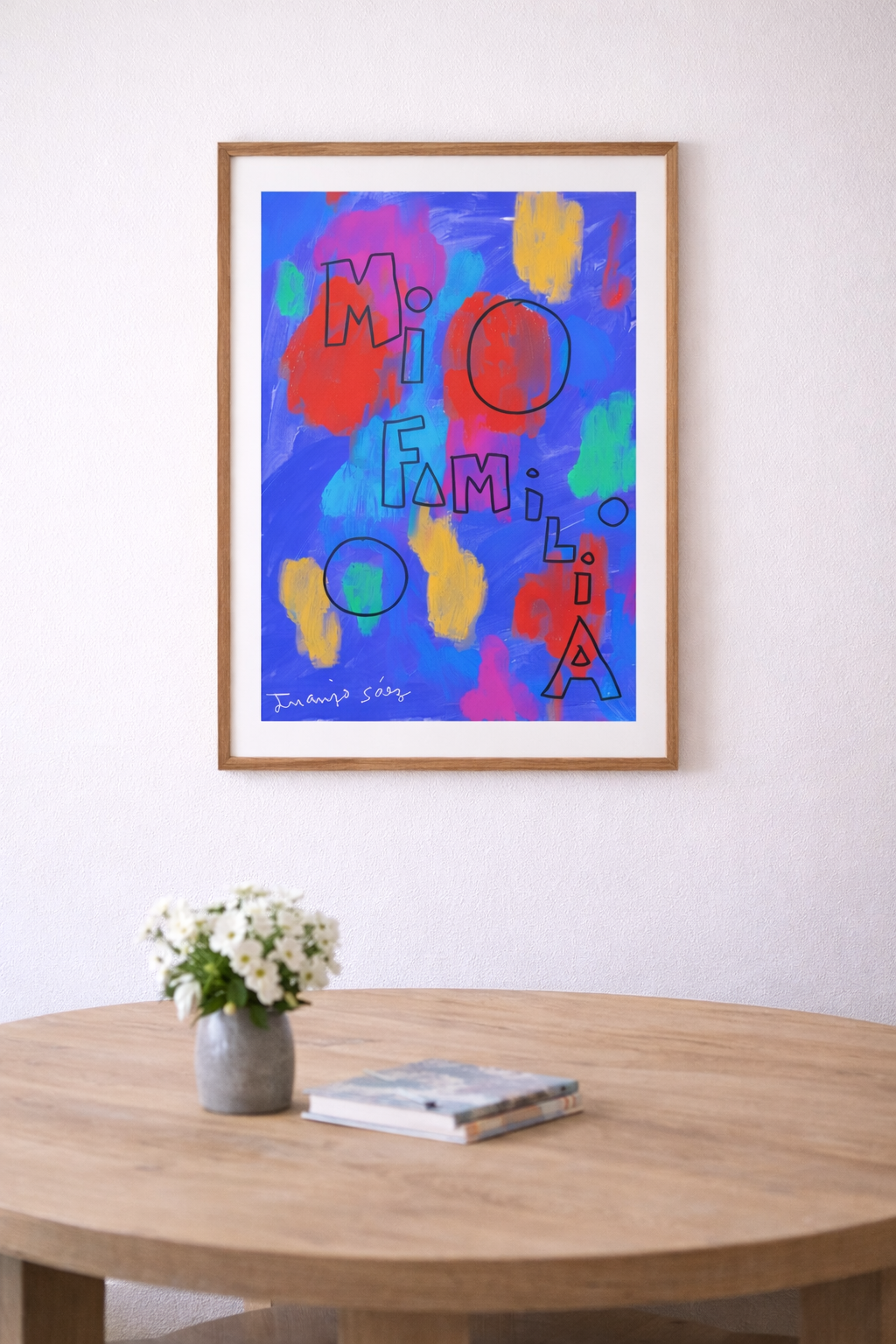 Mi familia · Obra digital imprimible · Juanjo Sáez