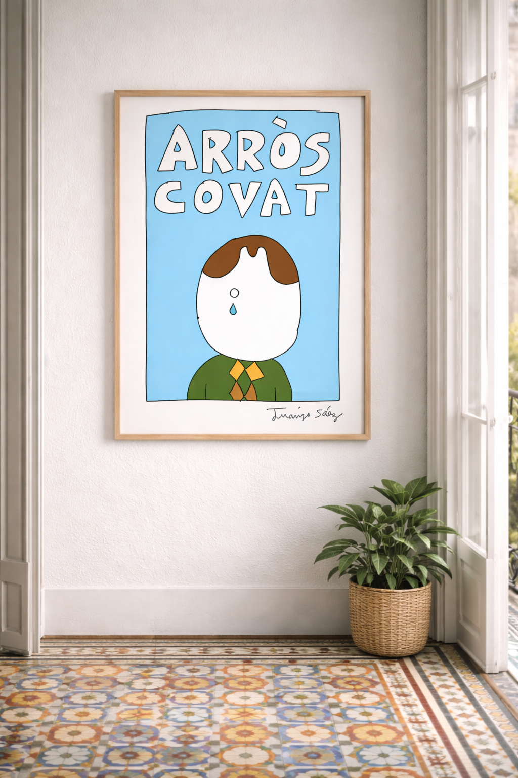 Arròs Covat · Cartel digital exclusivo · Juanjo Sáez