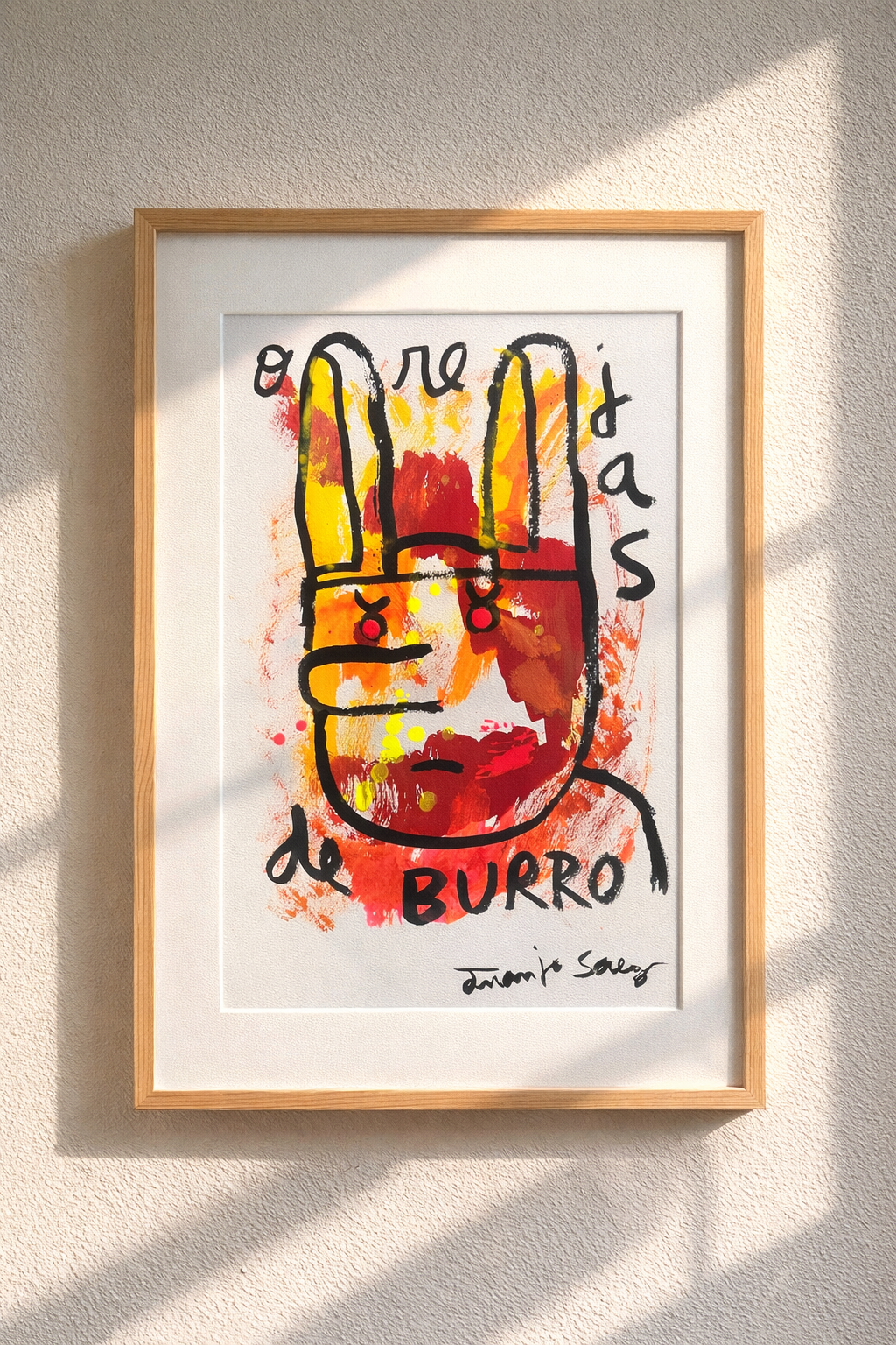 Orejas de burro.