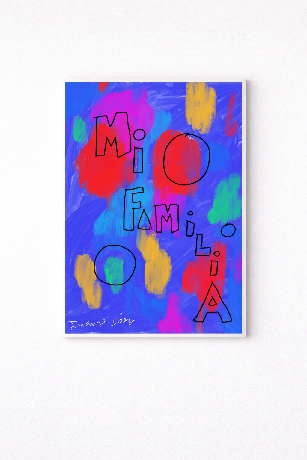 Mi familia · Obra digital imprimible · Juanjo Sáez