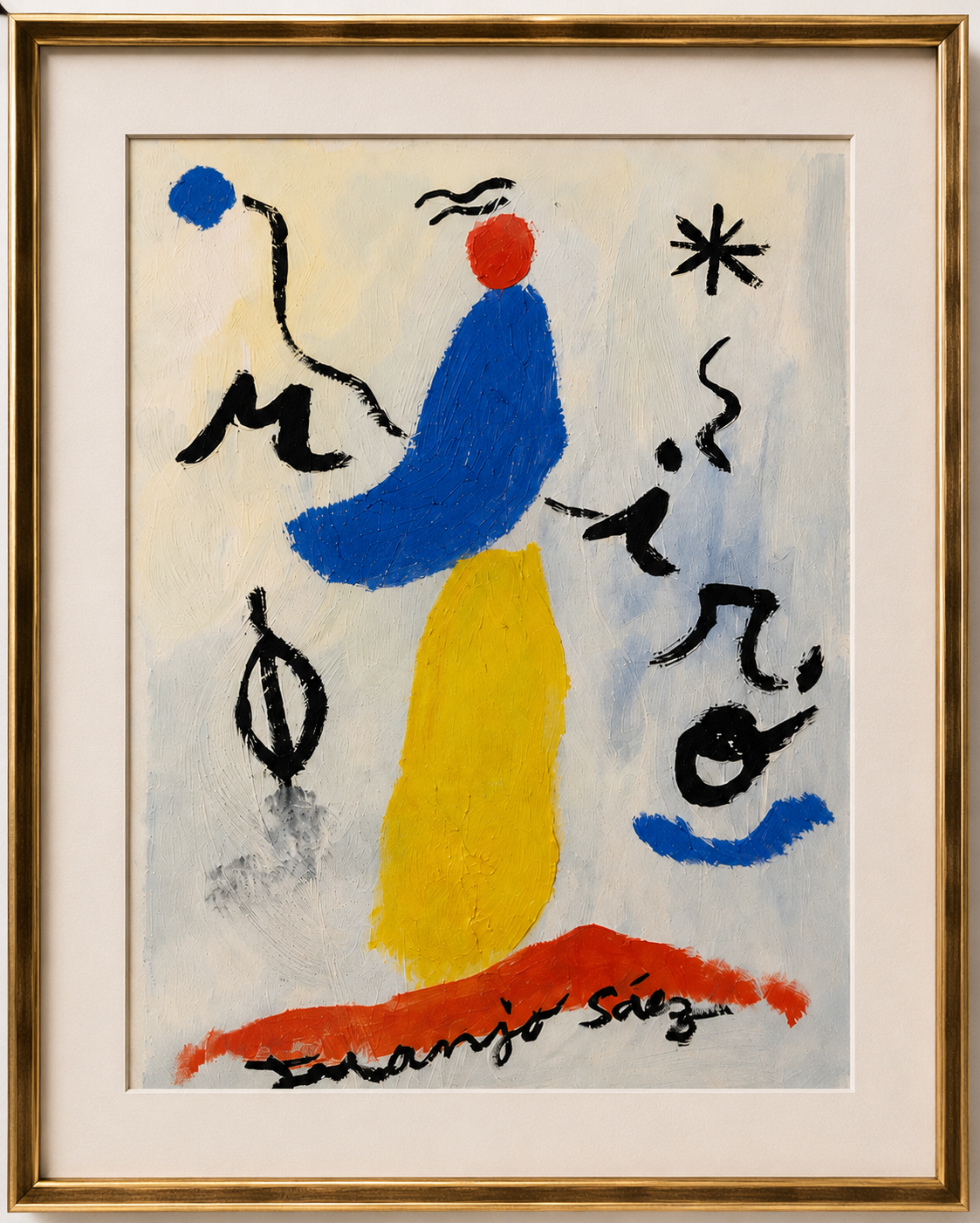 Miró falso · REGALADA · Juanjo Sáez