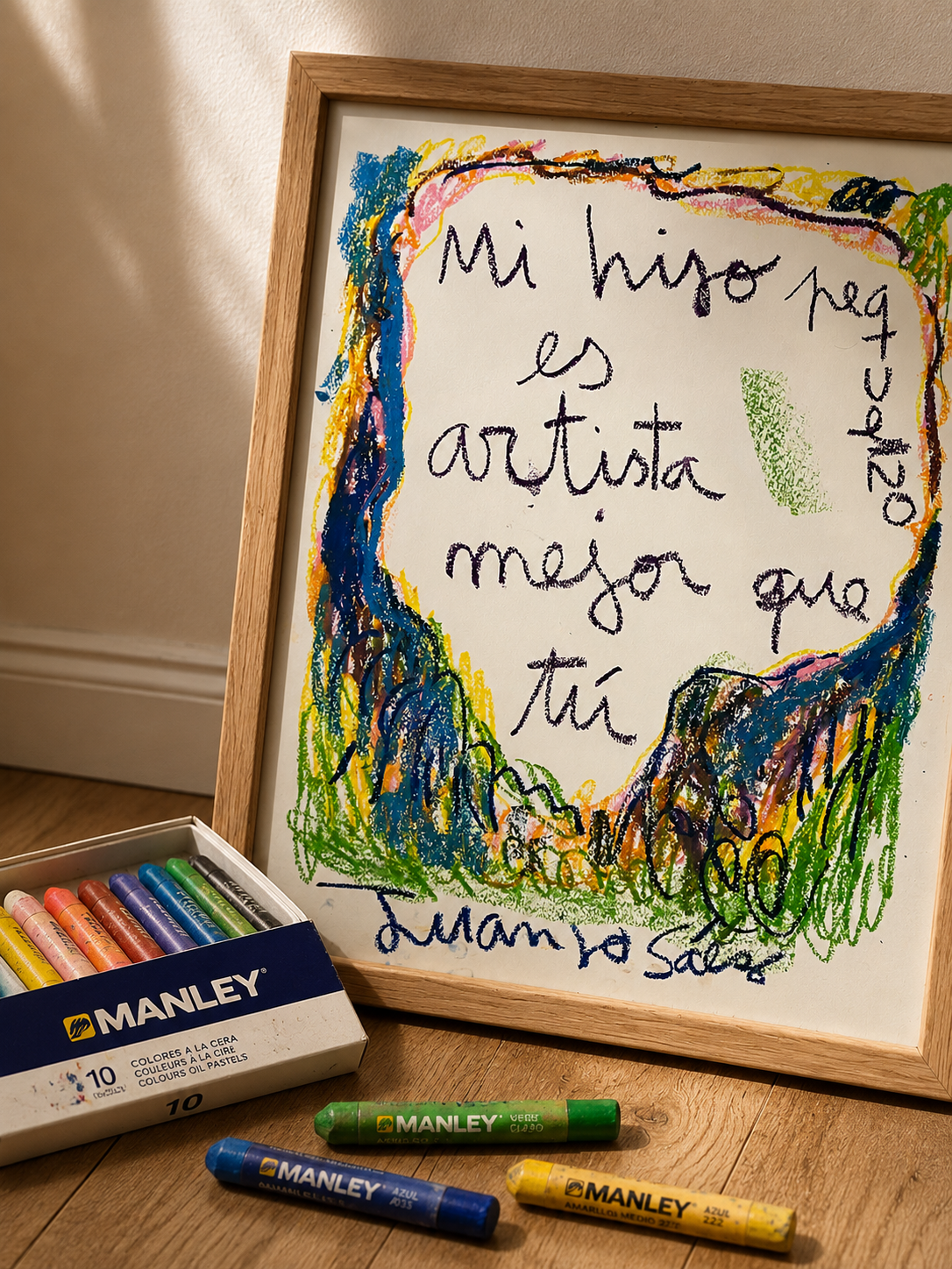Mi hijo pequeño es artista mejor que tú · Hate comments · Ceras Manley · Juanjo Sáez