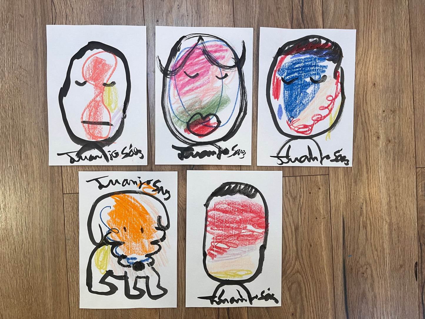 Lote de dibujos · Conjunto curado de originales · Juanjo Sáez