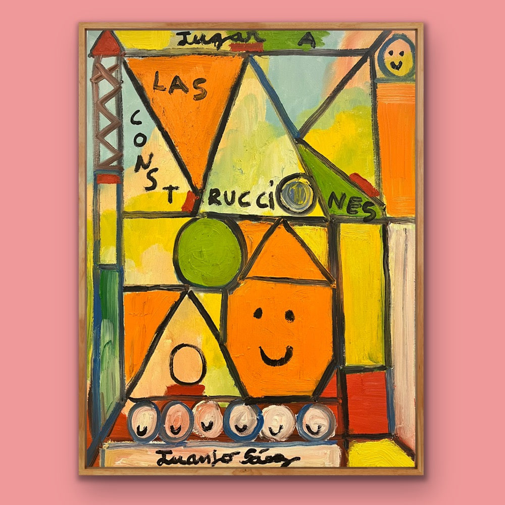 Jugar a las construcciones · VENDIDA · Juanjo Sáez