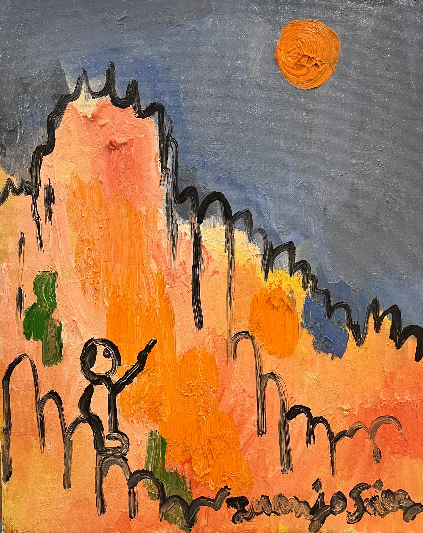 Puesta de sol · VENDIDA · Juanjo Sáez
