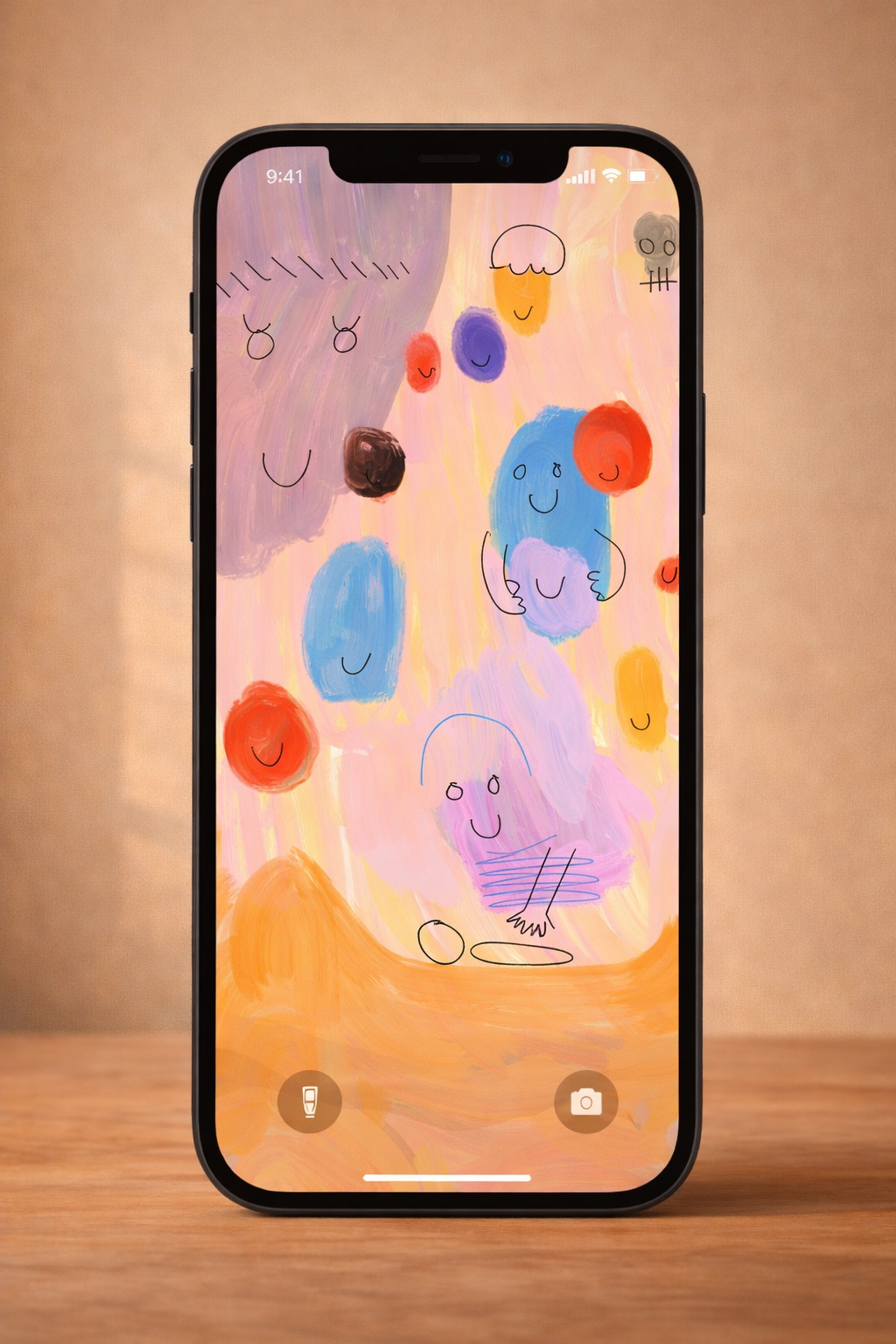 Mi madre lo ve desde el cielo · Obra digital imprimible · Juanjo Sáez