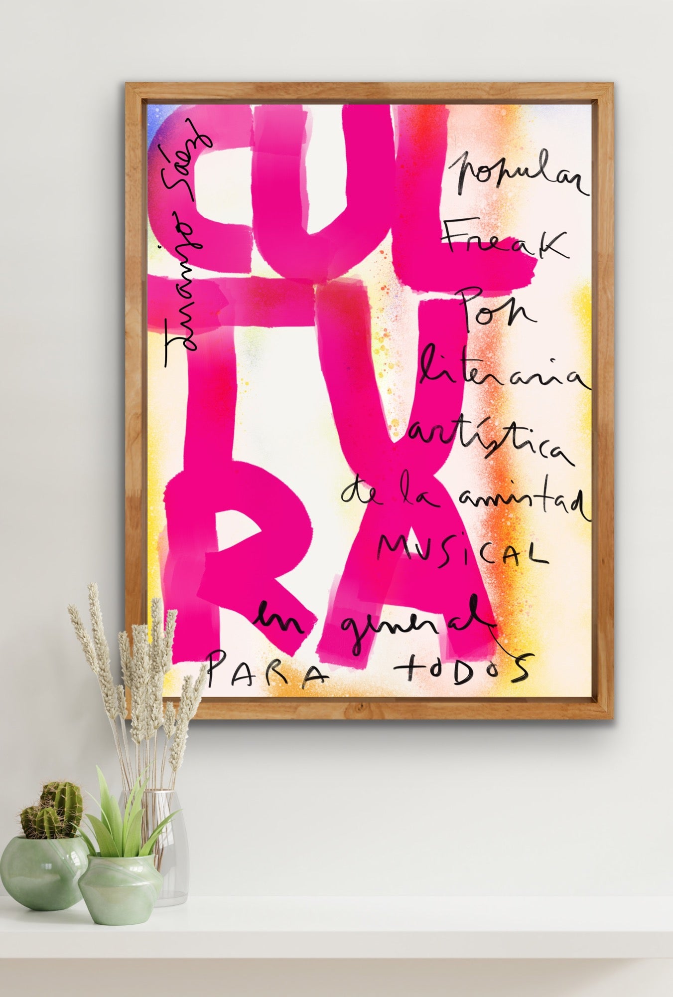 Cultura · Obra digital imprimible · Juanjo Sáez