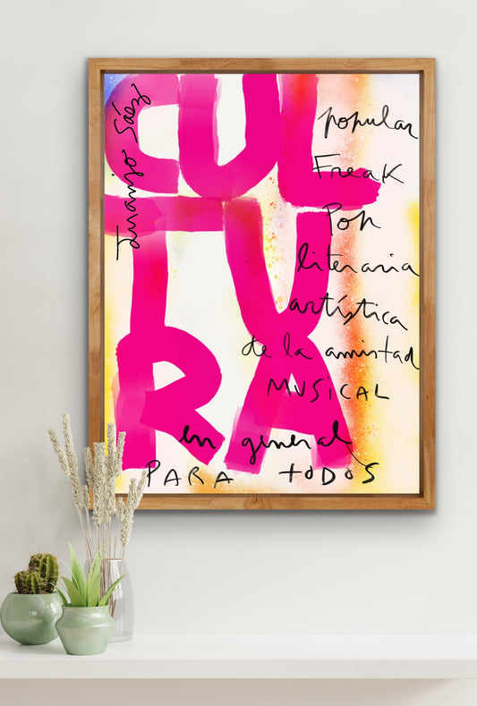 Cultura · Obra digital imprimible · Juanjo Sáez