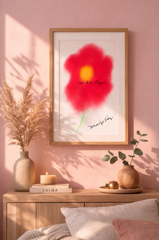 Un día llegará · Obra digital imprimible · Juanjo Sáez
