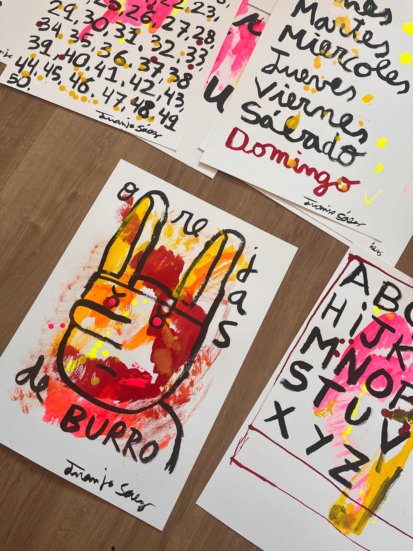 Orejas de burro.