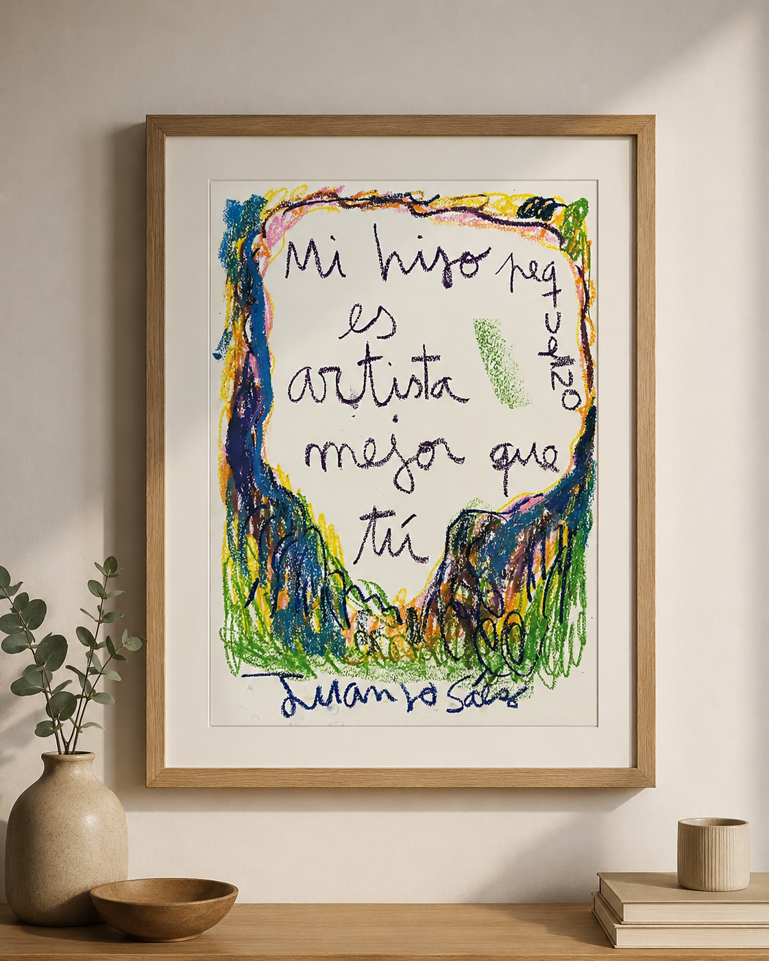 Mi hijo pequeño es artista mejor que tú · Hate comments · Ceras Manley · Juanjo Sáez