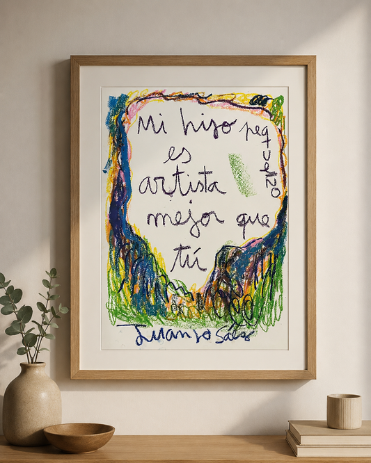 Mi hijo pequeño es artista mejor que tú · Hate comments · Ceras Manley · Juanjo Sáez