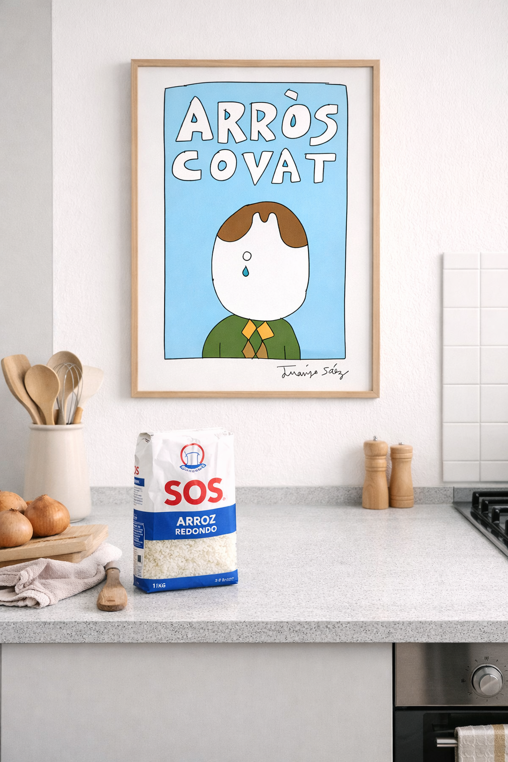 Arròs Covat · Cartel digital exclusivo · Juanjo Sáez