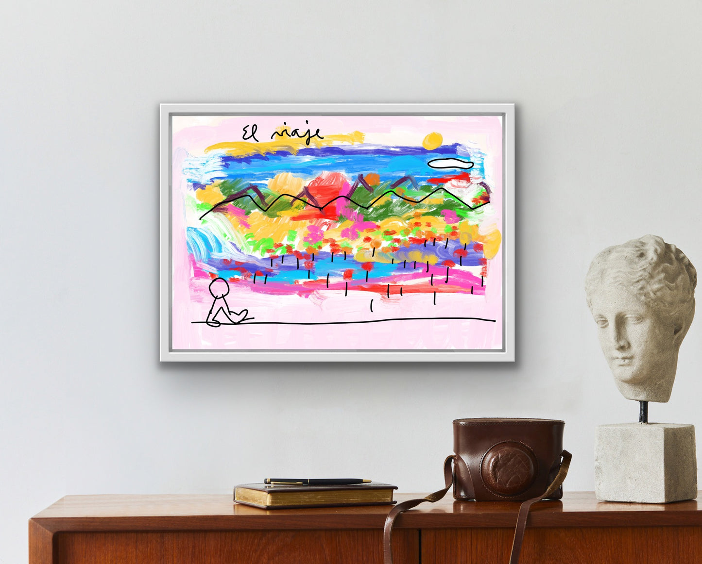 El Viaje · Obra digital imprimible · Juanjo Sáez
