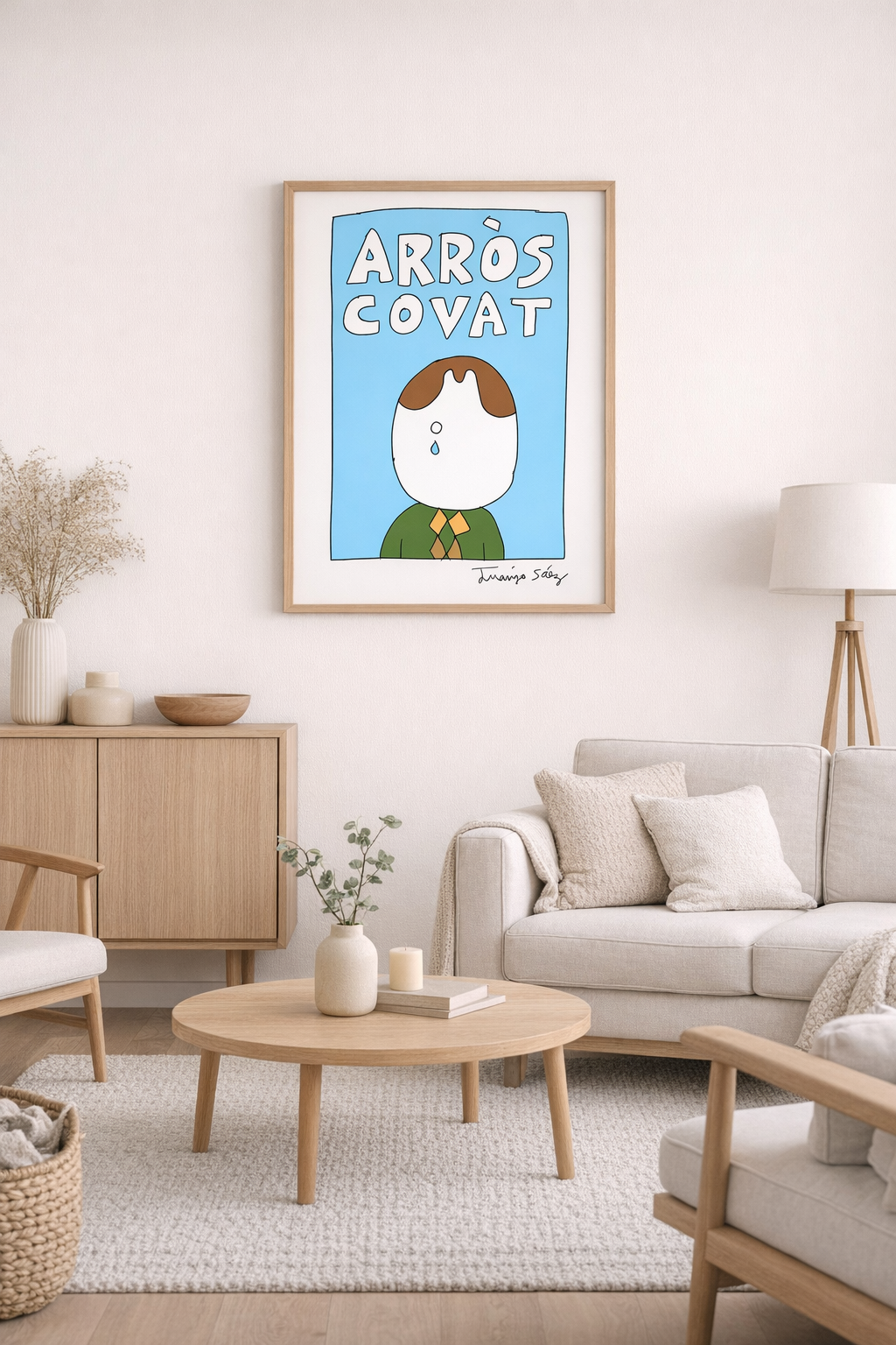 Arròs Covat · Cartel digital exclusivo · Juanjo Sáez