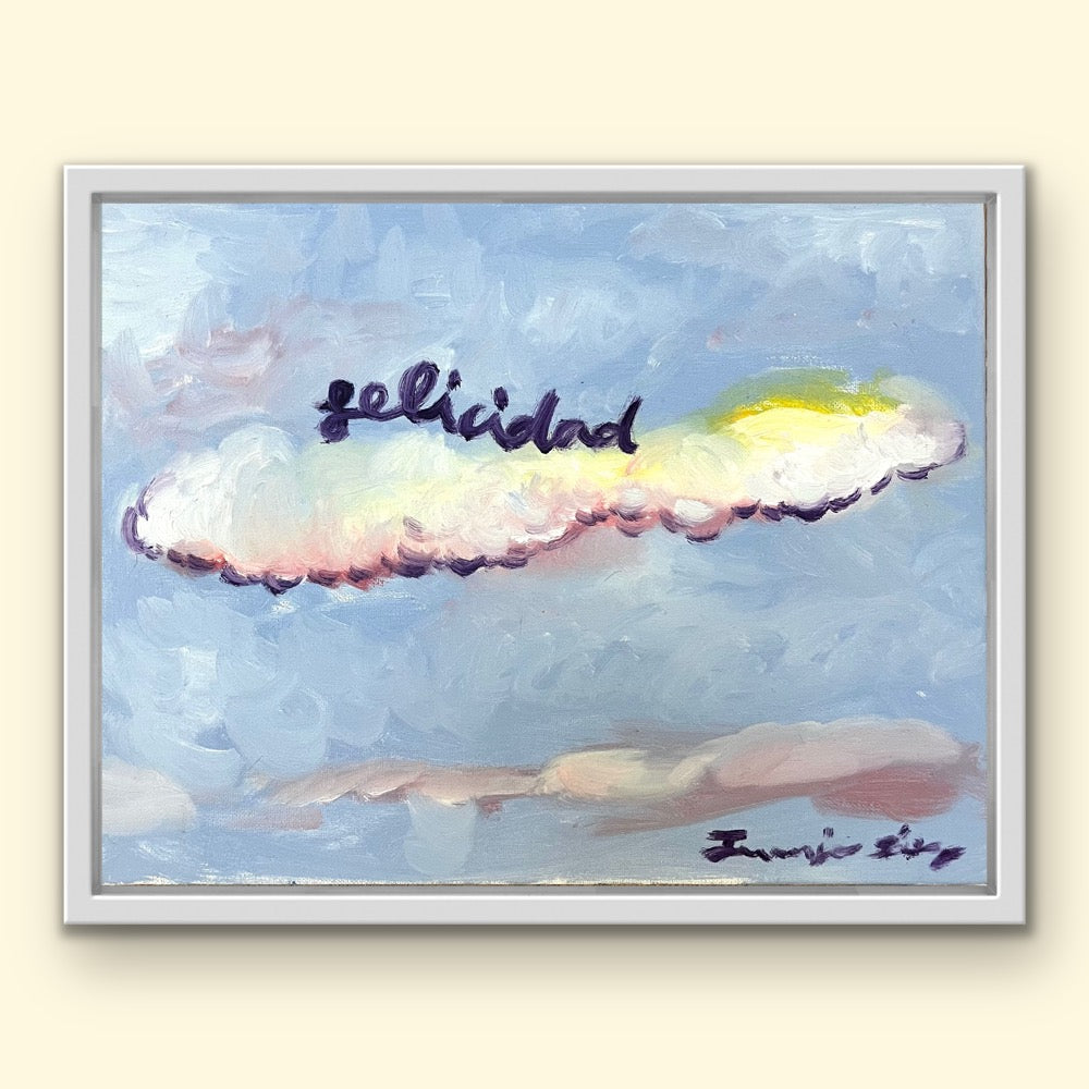 Felicidad · Óleo sobre bastidor · Juanjo Sáez